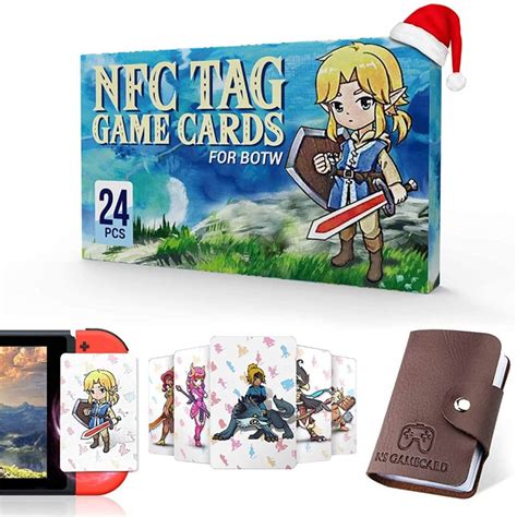 nfc tag cards for breath of the wild switch|zelda breath of the wild rechargeable.